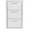 Blaze 16-Inch Stainless Steel Triple Access Drawer (BLZ-DRW3-R)