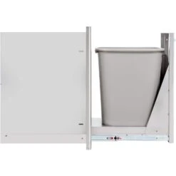 Blaze 13-Inch Narrow Roll-Out Trash Drawer (BLZ-TRNW-DRW) 2 Blaze 13-Inch Narrow Roll-Out Trash Drawer (BLZ-TRNW-DRW) -Elite Patio Direct Shop blz trnw drw b