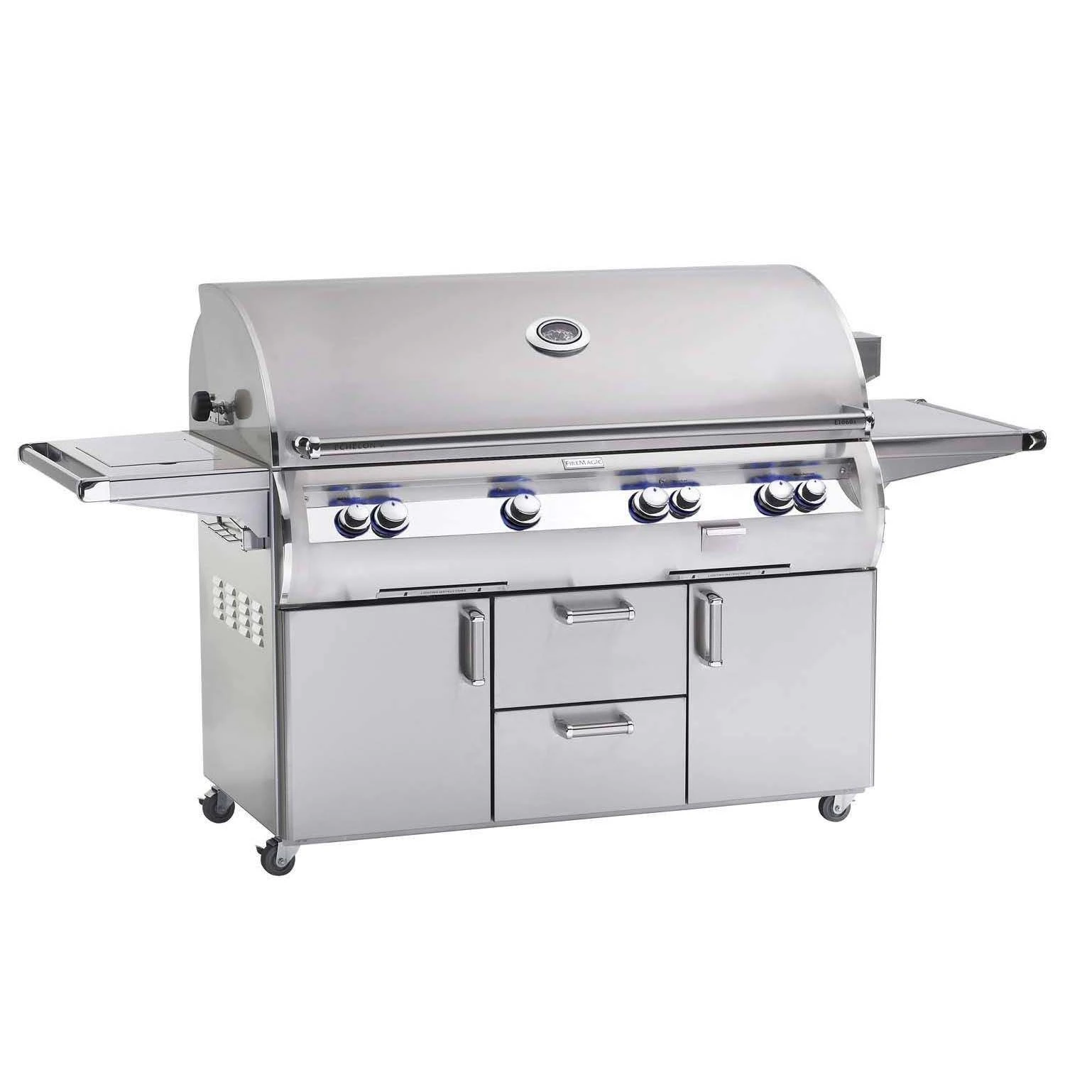 Fire Magic E1060s Echelon Diamond 48-Inch Gas Grill on Cart with Single Side Burner Fire Magic E1060s Echelon Diamond 48-Inch Gas Grill On Cart With Single Side Burner -Elite Patio Direct Shop fire magic e1060s main