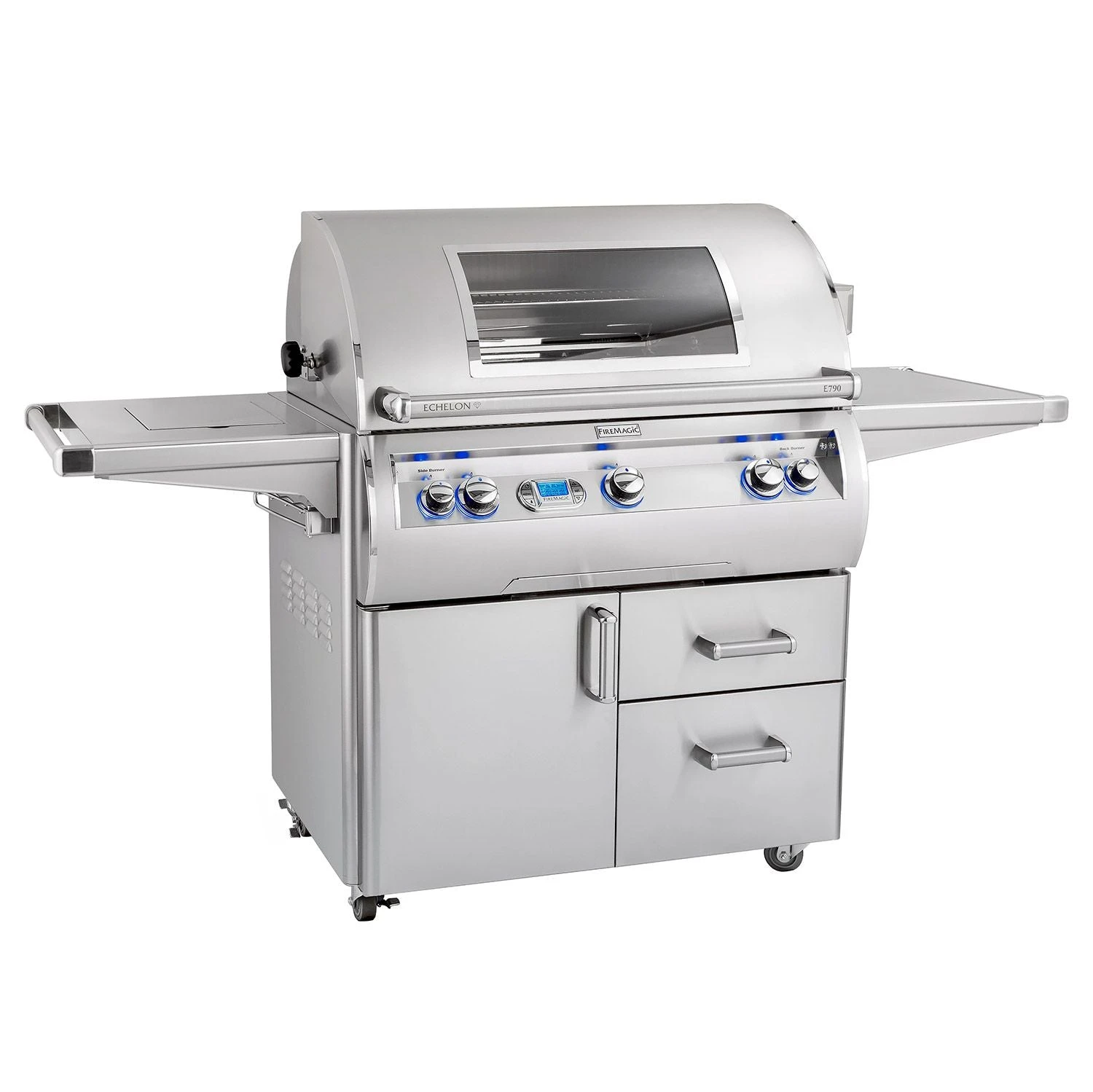 Fire Magic E790s Echelon Diamond 36-Inch Gas Grill on Cart with Double Side Burner Fire Magic E790s Echelon Diamond 36-Inch Gas Grill On Cart With Double Side Burner -Elite Patio Direct Shop fire magic e790s digital window e21aa7b5 2673 4284 86d2 9fd7438f6105