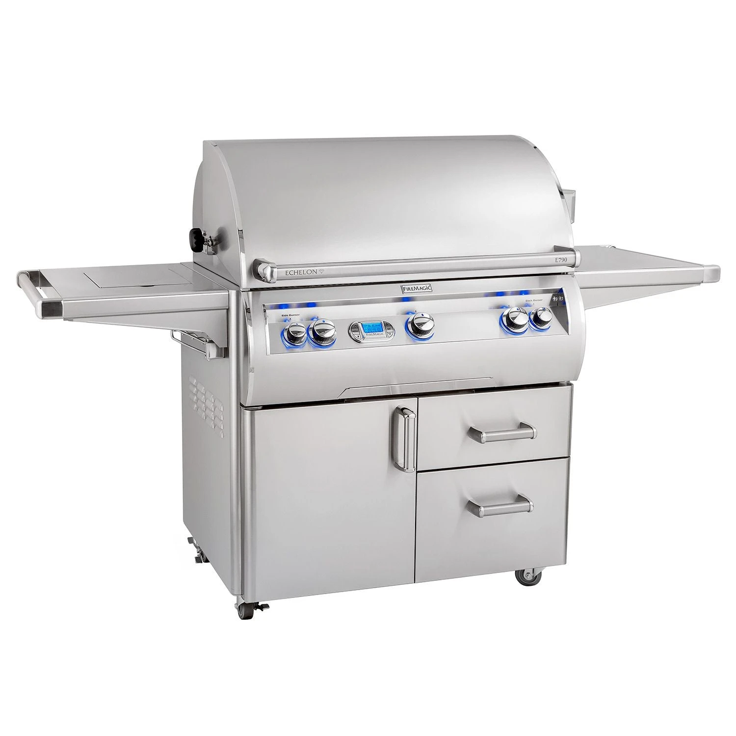 Fire Magic E790s Echelon Diamond 36-Inch Gas Grill on Cart with Double Side Burner Fire Magic E790s Echelon Diamond 36-Inch Gas Grill On Cart With Double Side Burner -Elite Patio Direct Shop fire magic e790s digital d88b6762 cd70 4632 b742 3579aebfc06f