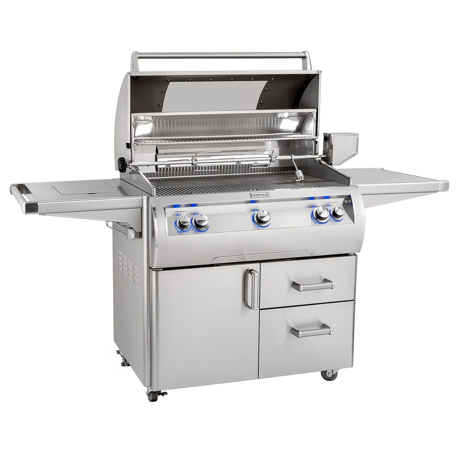 Fire Magic E790s Echelon Diamond 36-Inch Gas Grill on Cart with Double Side Burner Fire Magic E790s Echelon Diamond 36-Inch Gas Grill On Cart With Double Side Burner -Elite Patio Direct Shop fire magic e790s open b 7ee066b3 6624 4fd0 a86a a79c07392055