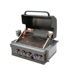 Mont Alpi 400 Built-In Gas Grill - MABI400 4 Mont Alpi 400 Built-In Gas Grill - MABI400 -Elite Patio Direct Shop mabi400open