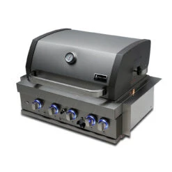 Mont Alpi 400 Built-In Gas Grill - MABI400 3 Mont Alpi 400 Built-In Gas Grill - MABI400 -Elite Patio Direct Shop mabi400side2