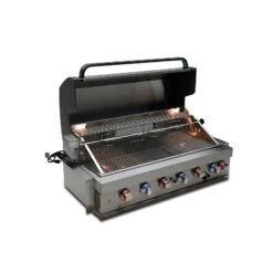 Mont Alpi 805 Built-In Gas Grill - MABI805 -Elite Patio Direct Shop mabi805sideopen2