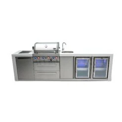 Mont Alpi 400 Deluxe BBQ Grill Island With Beverage Center & Fridge - MAi400-DBEVFC 3 Mont Alpi 400 Deluxe BBQ Grill Island With Beverage Center & Fridge - MAi400-DBEVFC -Elite Patio Direct Shop mai400 dbevfc