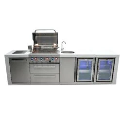 Mont Alpi 400 Deluxe BBQ Grill Island With Beverage Center & Fridge - MAi400-DBEVFC 4 Mont Alpi 400 Deluxe BBQ Grill Island With Beverage Center & Fridge - MAi400-DBEVFC -Elite Patio Direct Shop mai400 dbevfcheroopen