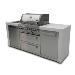 Mont Alpi 400 Deluxe BBQ Grill Island - MAi400-D 5 Mont Alpi 400 Deluxe BBQ Grill Island - MAi400-D -Elite Patio Direct Shop mai400 dside