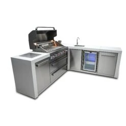 Mont Alpi 805 Deluxe BBQ Grill Island With 90 Degree Corner & Beverage Center - MAi805-D90BEV 7 Mont Alpi 805 Deluxe BBQ Grill Island With 90 Degree Corner & Beverage Center - MAi805-D90BEV -Elite Patio Direct Shop mai805 d90bevheroopen