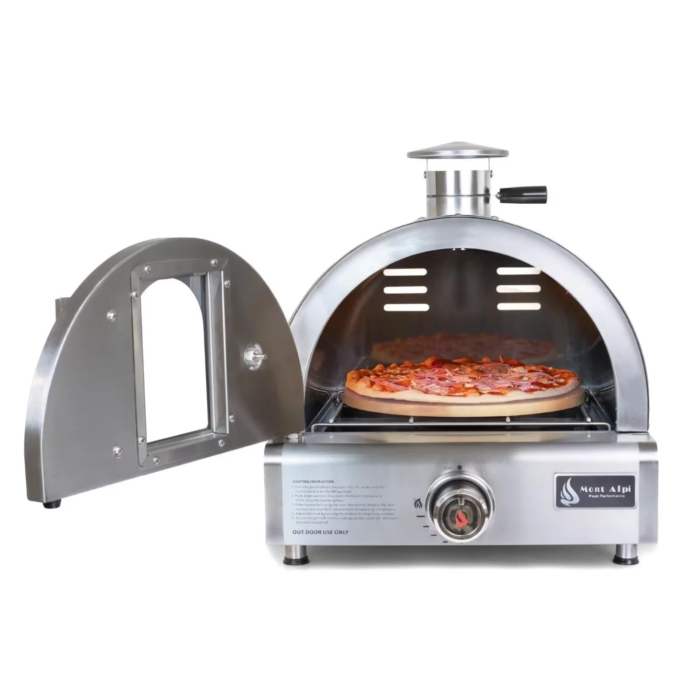Mont Alpi Portable Table Top Pizza Oven Mont Alpi Portable Table Top Pizza Oven -Elite Patio Direct Shop mapz ssopen