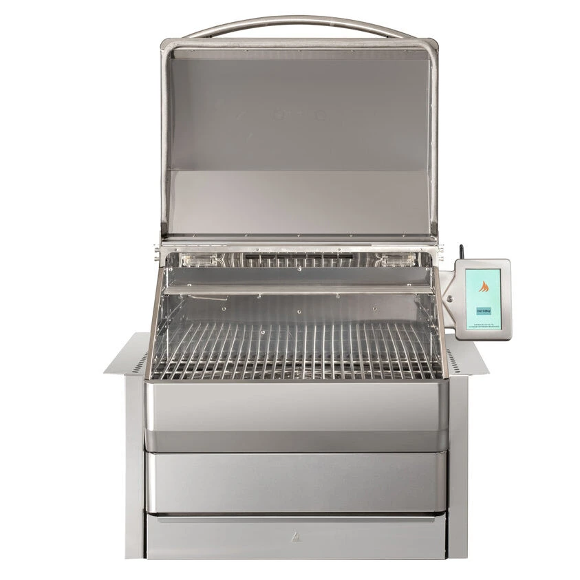 Memphis Grills Pro Built-In ITC3 Pellet Grill - VGB0001S Memphis Grills Pro Built-In ITC3 Pellet Grill - VGB0001S -Elite Patio Direct Shop memphis Pro Built In itc3Open