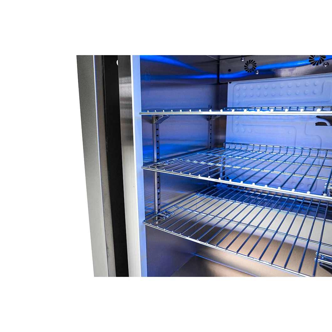 Mont Alpi 805 Deluxe BBQ Grill Island with Kegerator & Fridge Cabinet - MAI805-DKEGFC Mont Alpi 805 Deluxe BBQ Grill Island With Kegerator & Fridge Cabinet - MAI805-DKEGFC -Elite Patio Direct Shop montalpifridgeracks2 ab71137c 148a 4033 80d4 2e3b4b79ac1d