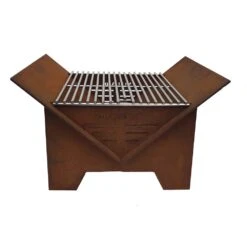 Mont Alpi Portable Fire Pit With Grill Grate -Elite Patio Direct Shop montalpiportablefirepitwithgrillgrate