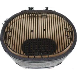 Primo Oval Large 300 Ceramic Kamado Grill With Cradle & Side Shelves -Elite Patio Direct Shop oval xl 400 grates c6531803 dca9 4076 9294 2187d14e1be2