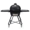 Primo Oval Junior 200 Ceramic Kamado Grill With Cradle & Side Shelves
