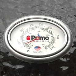 Primo Oval Large 300 Ceramic Kamado Grill With Cradle & Side Shelves -Elite Patio Direct Shop primo thermometer e6dafd79 4be2 4fb6 ab00 ef34d777c10f