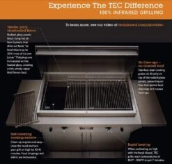 TEC Cherokee FR 24-Inch Portable Table Top Infrared Propane Gas Grill - CHFRLP -Elite Patio Direct Shop stpfr2 builtin infographic 1e5c33e3 1eb8 4396 98b4 04d3bbf9f7ad