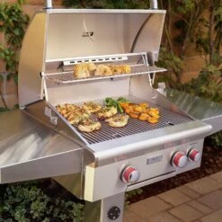 American Outdoor Grill 24-Inch Gas Grill On Post 4 American Outdoor Grill 24-Inch Gas Grill On Post -Elite Patio Direct Shop t series pedestal post mount grill b