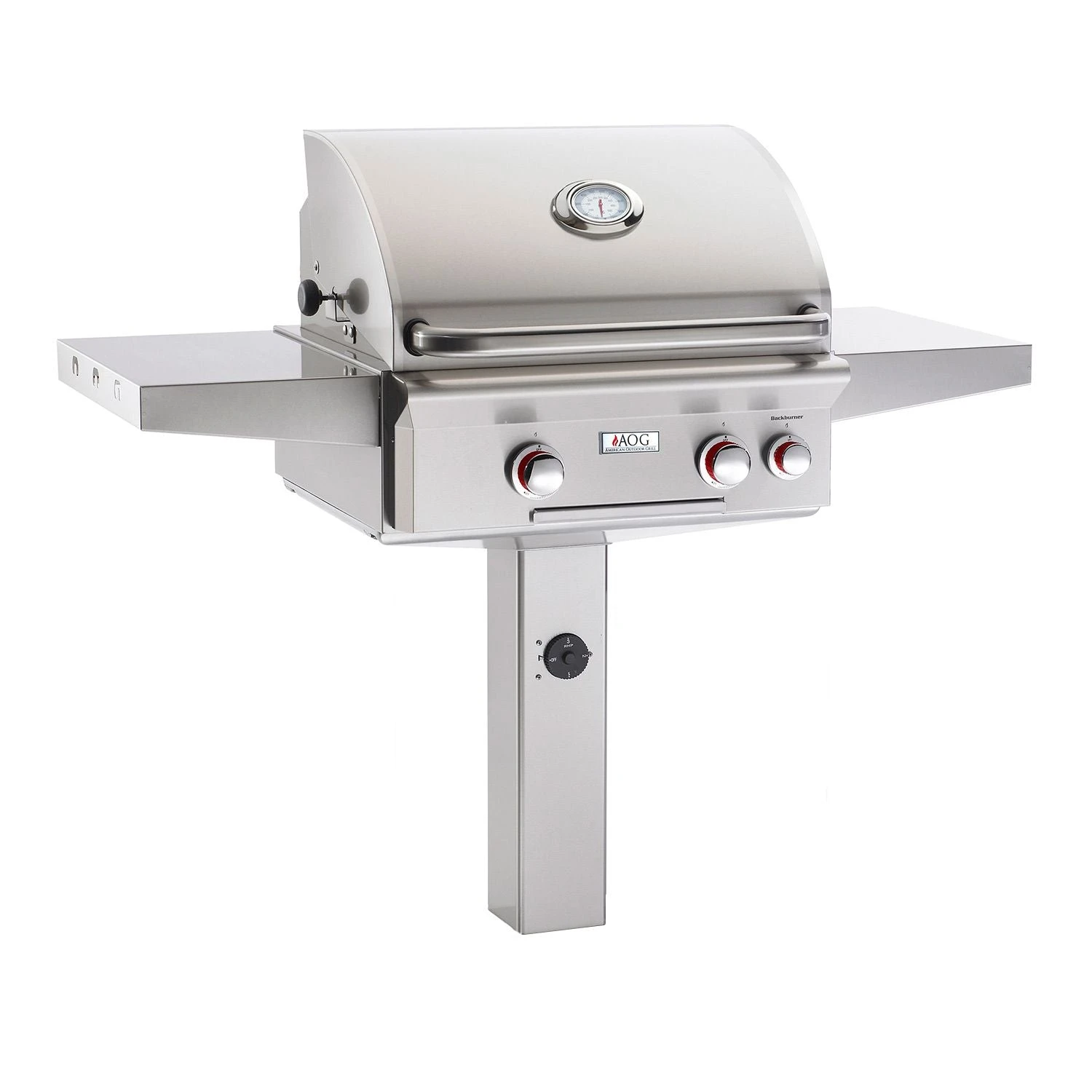 American Outdoor Grill 24-Inch Gas Grill on Post American Outdoor Grill 24-Inch Gas Grill On Post -Elite Patio Direct Shop t series post mount grill