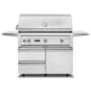 Viking 5 Series 42-Inch Stainless Steel Freestanding Grill With ProSear Burner & Rotisserie